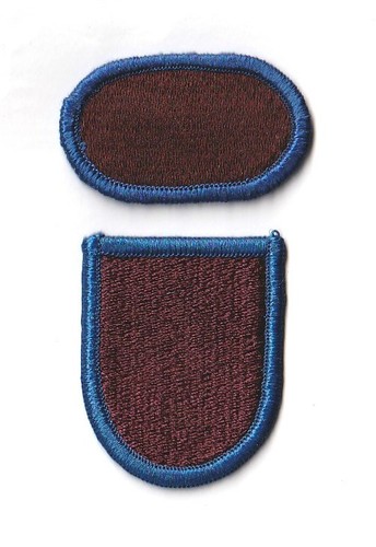 Oval beret flash operational - oval,