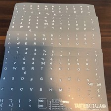 Adesivi tastiera Italiano