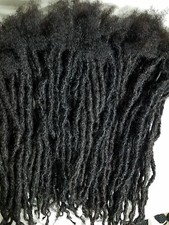 100% Human Hair Locks handmade