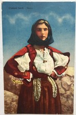 Cartolina costumi sardi