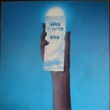 KING CRIMSON - USA (LIVE) - LP VINYL - 1975 ISLAND - ILPS 19316 - ITALIA - VINIL