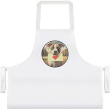 Grembiule da cucina unisex 'Staffordshire Bull Terrier Love Note' (AP00078708)