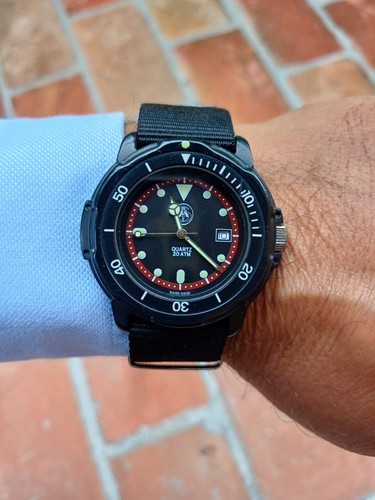 Watch military diver 20 - m,