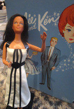 Barbie vintage: 1977 Best Buy abito tricot/vinile bianco e nero #9961