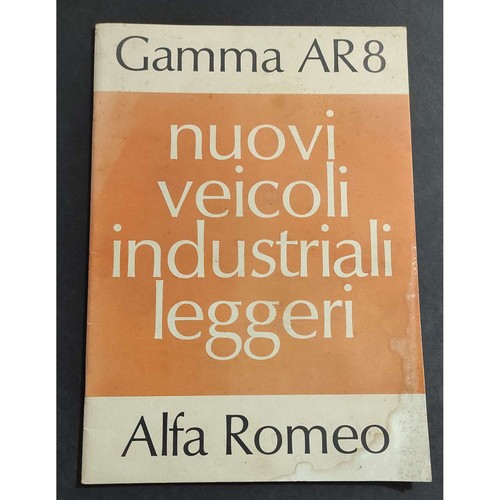 Brochure alfa romeo gamma - alfa,
