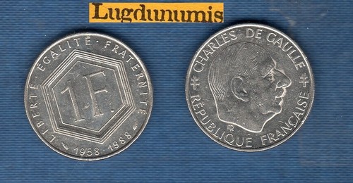 République 1959 1 - v, franc