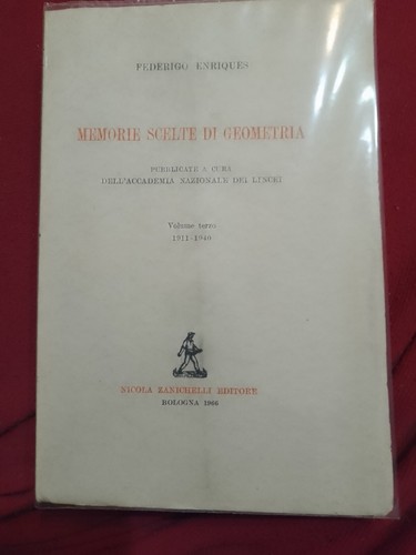 Enriques memorie scelte - enriques,