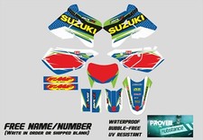 KIT GRAFICA SUZUKI DRZ400 1999 - 2024 S E SM DRZ 400 ADESIVI GRAFICI DECALCOMANIE