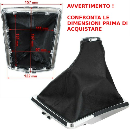 Cuffia leva del cambio - cuffia, +
