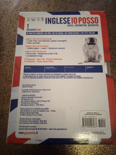 Dvd inglese posso - -,