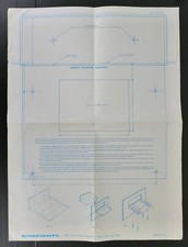 MARANTZ SCHEMA PER MONTAGGIO CABINET - 42X56 CM