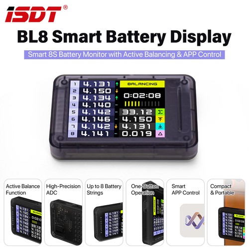 Isdt bl8 smart battery - isdt,
