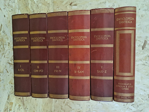 Enciclopedia dantesca volumi - 6,