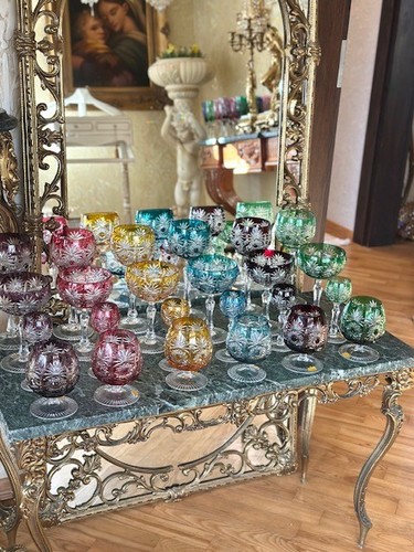 Set bicchieri cristallo - , taglio