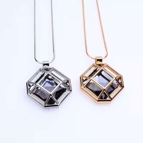 Collana donna oro - e, argento