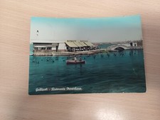 CARTOLINA VIAGGIATA GALLIPOLI RISTORANTE MARECHIARO 1961