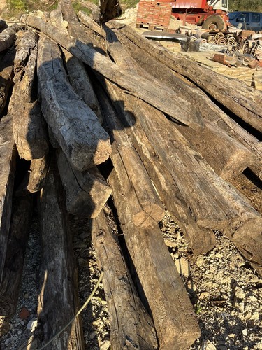 Travi legno castagno - travi, di