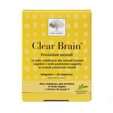 Clear Brain Integratore Alimentare 60 Compresse