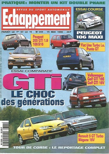 Echappement 344 peugeot - echappement, 205