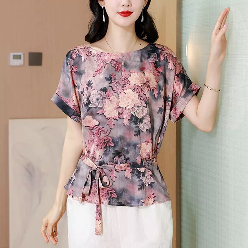 Blusa estiva floreale - blusa,