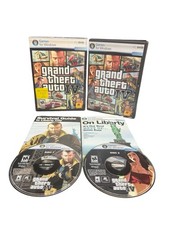 Grand Theft Auto IV Windows PC DVD Libretti Gioco GTA 4 2 Dischi