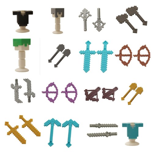 Lego minecraft weapons - lego, axe