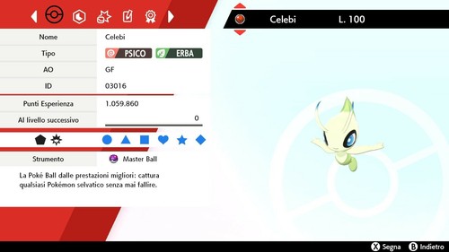 Celebi battle ready - 6, +