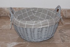 Cestino rotondo vimini - rotondo,