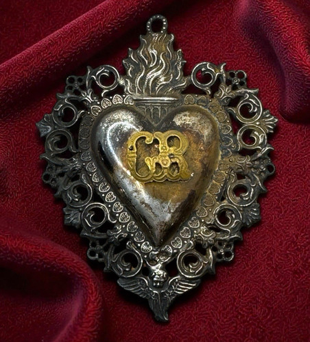 Voto vintage cuore - ex,