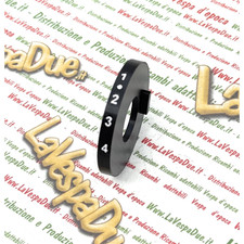 Anello segnamarce 4 marce Nero