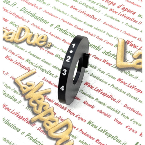 Anello segnamarce marce nero - anello,