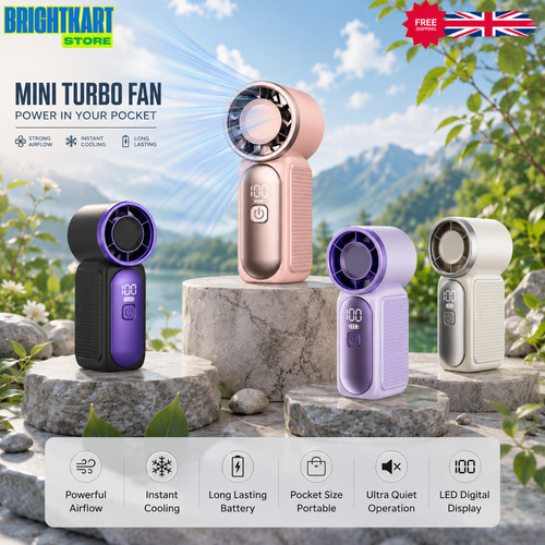 Ventilatore portatile turbo - portatile,