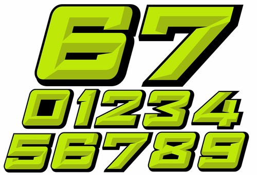 Race racing numbers drift - race,