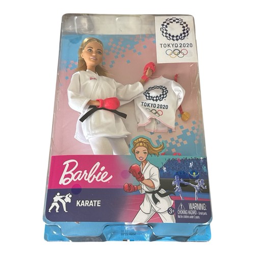 Barbie tokyo 2020 karate doll - tokyo,