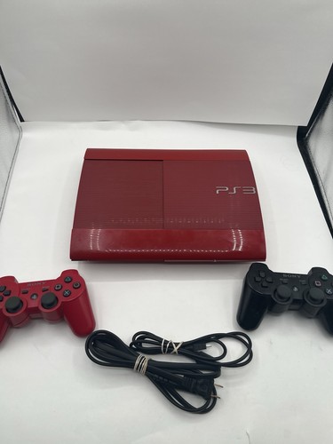 Sony ps3 super slim red - ps3,