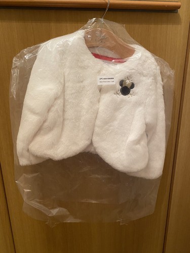 Pellicciotto bianco disney - pellicciotto,