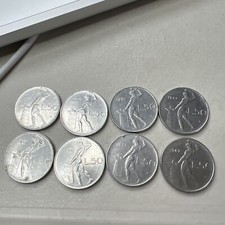 50 Lire Italia lotto di 8