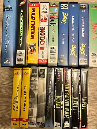 Cassette vhs varie 18 - varie, (18