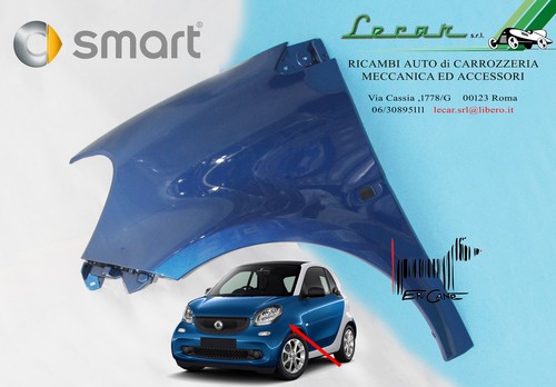 Parafango anteriore sinistro - anteriore,