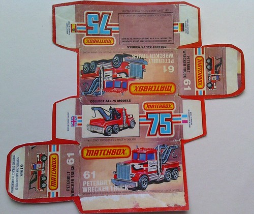 Modello per repro box matchbox - box,