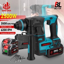 2 Mode Trapano a Percussione a Batteria Trapani Elettrico Trapano Tassellatore 