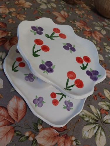Porta frutta ceramica - frutta, in