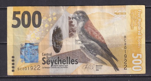 Seychelles banconota 500 - -,