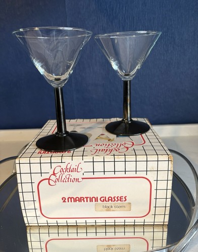 1970s vintage martini glasses - 1970s,