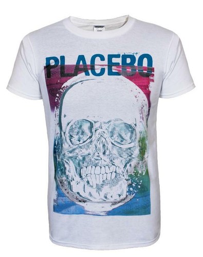 Placebo teschio t shirt - -, t-shirt