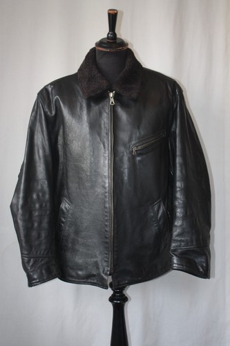 Bomber aviatore vintage nero