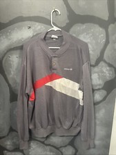 VTG 80s Adidas Red And Gray