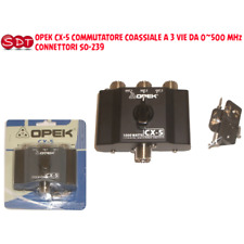 OPEK CX-5 COMMUTATORE COASSIALE A 3 VIE DA 0~500 MHz CONNETTORI SO-239