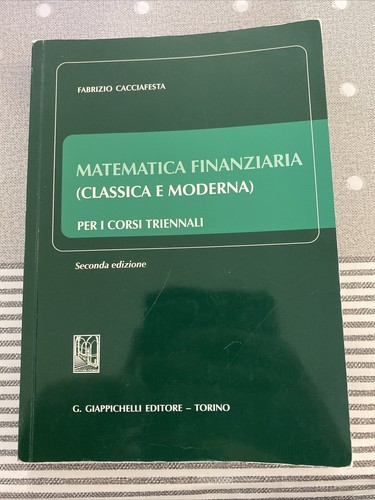 Matematica finanziaria - matematica,