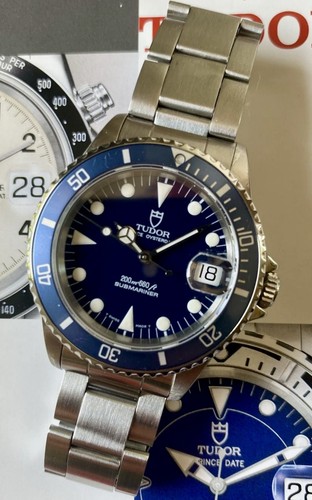 Tudor submariner 75090 blu - submariner,